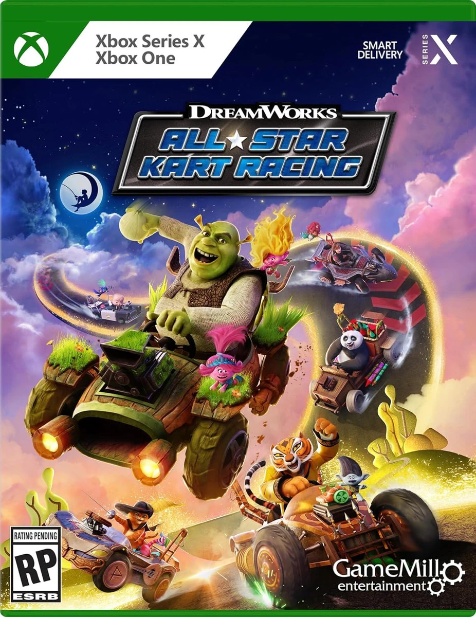 DreamWorks All-Star Kart Racing box art
