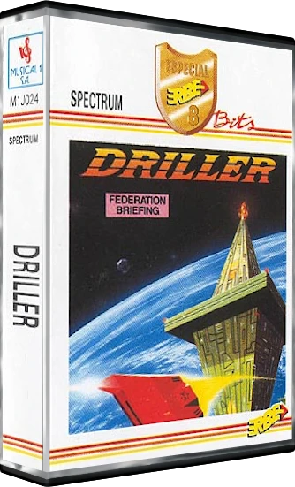 Driller box art