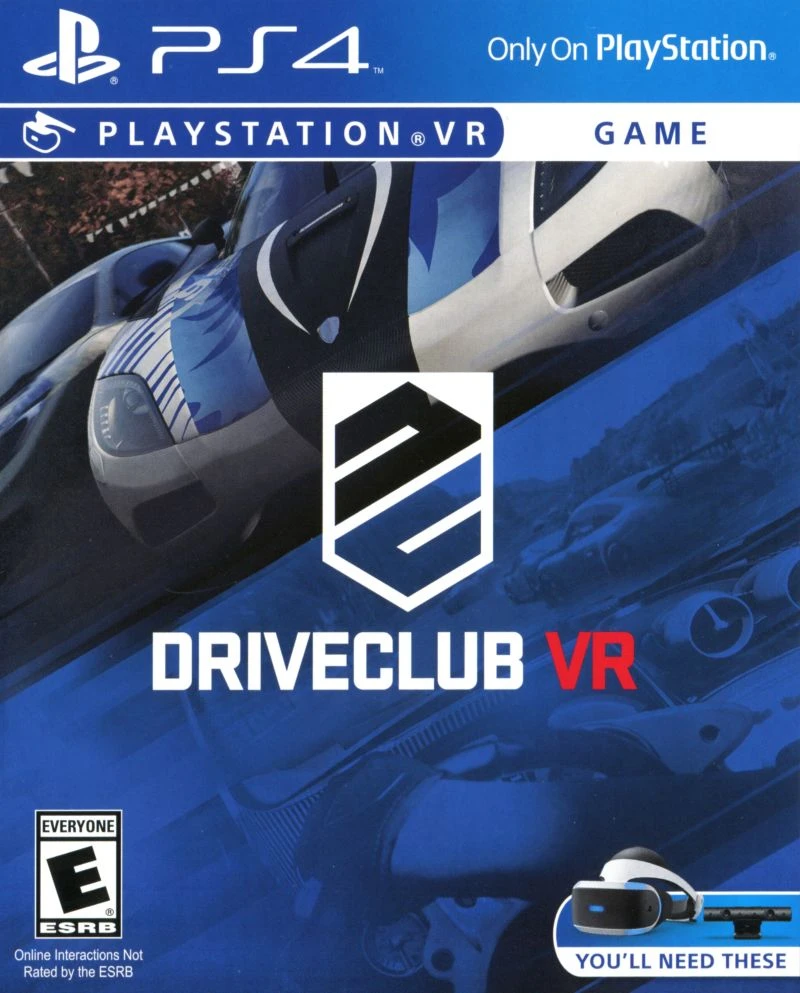 DriveClub VR box art
