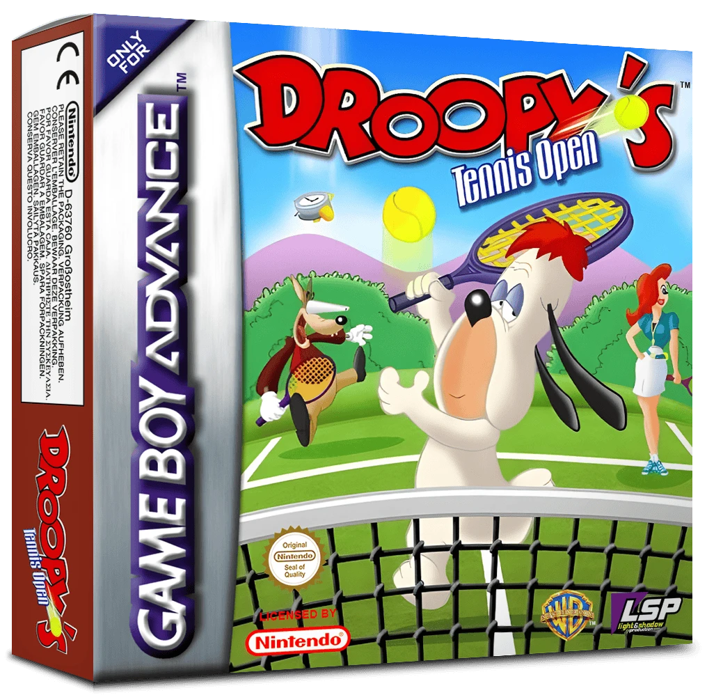 Droopy's Tennis Open box art