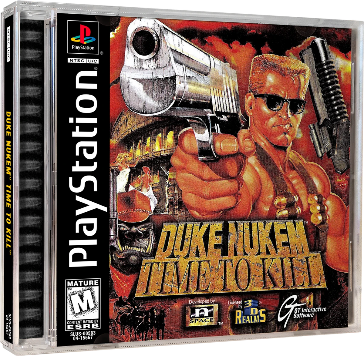 Duke Nukem Time to Kill box art