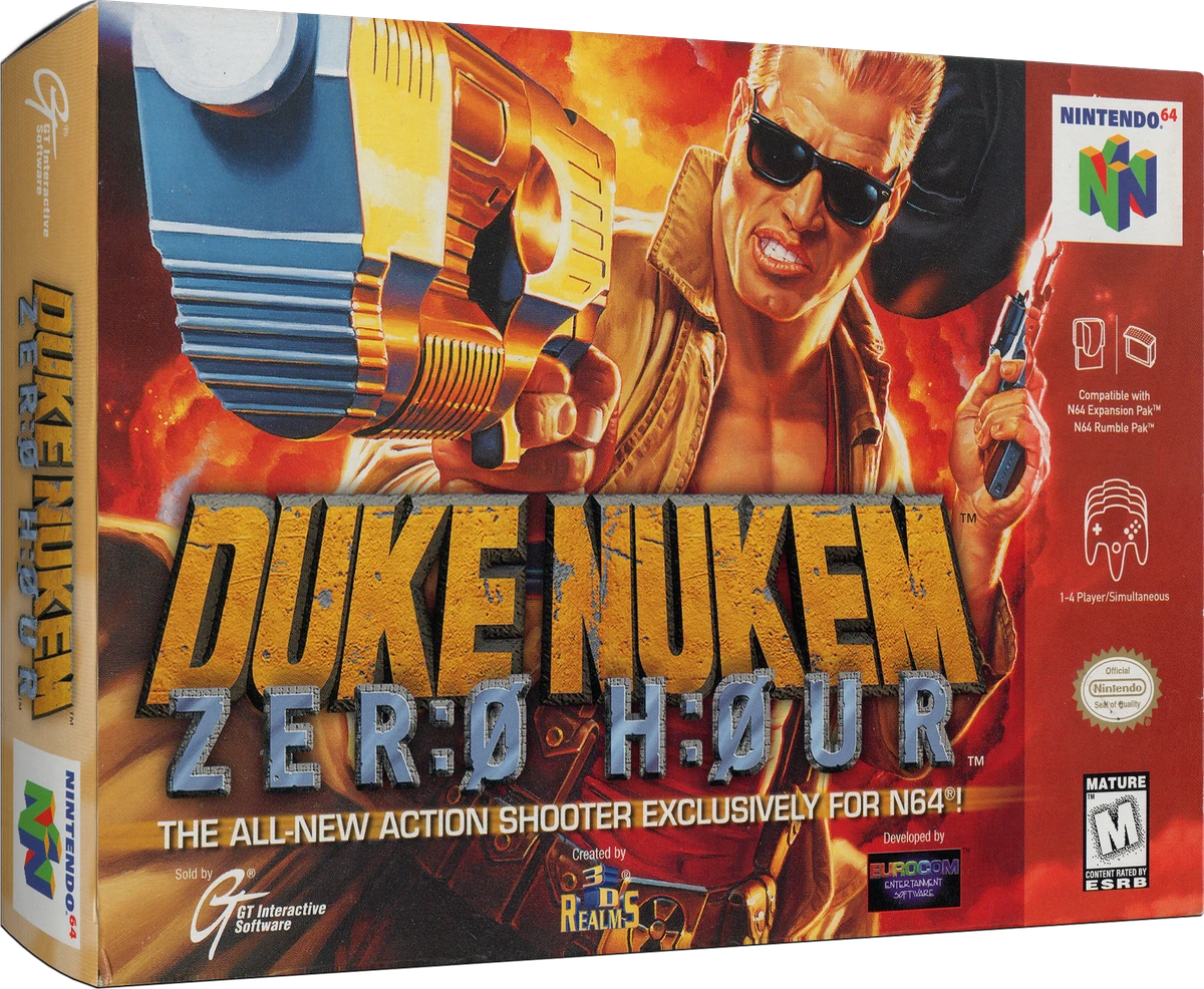 Duke Nukem Zero Hour box art