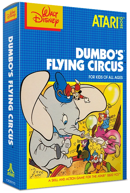 Dumbo's Flying Circus box art