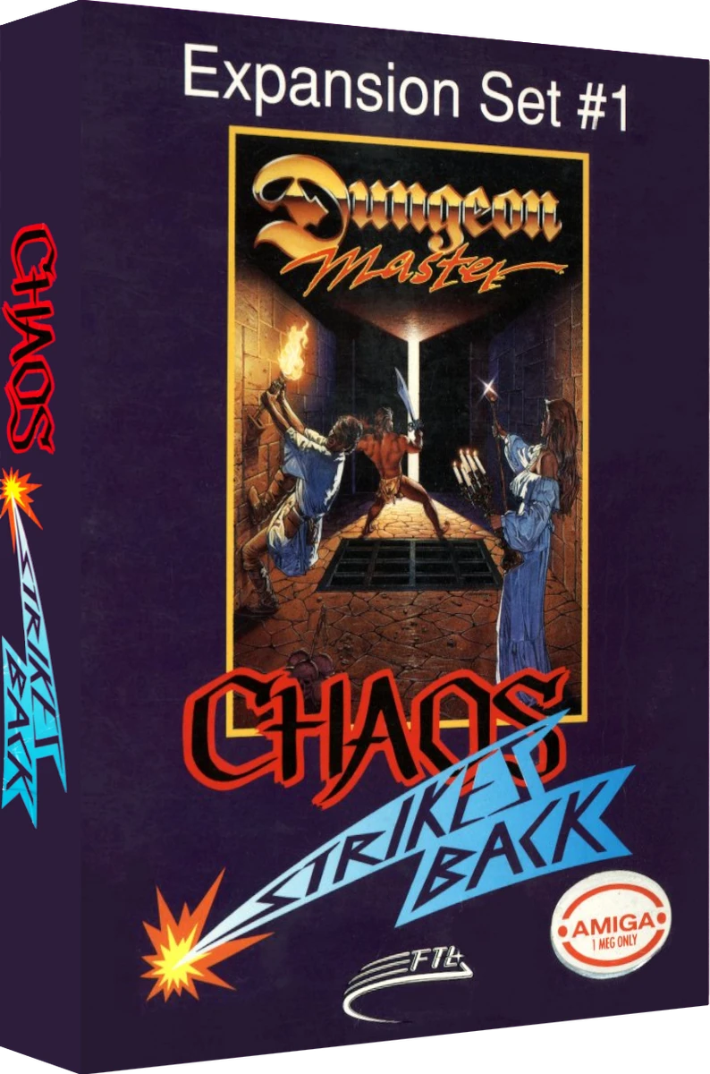 Dungeon Master: Chaos Strikes Back box art