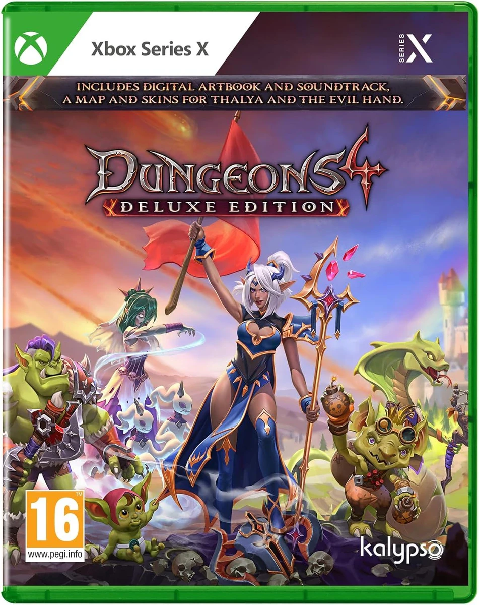 Dungeons 4 [Deluxe Edition] box art