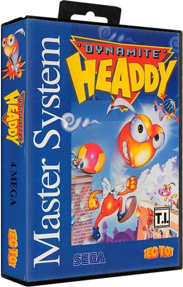Dynamite Headdy box art