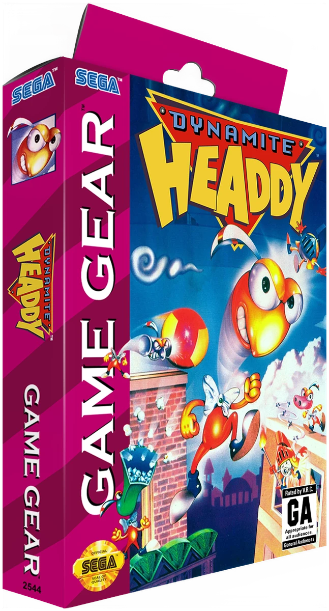 Dynamite Headdy box art