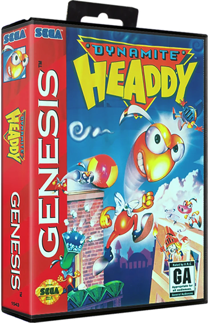 Dynamite Headdy box art
