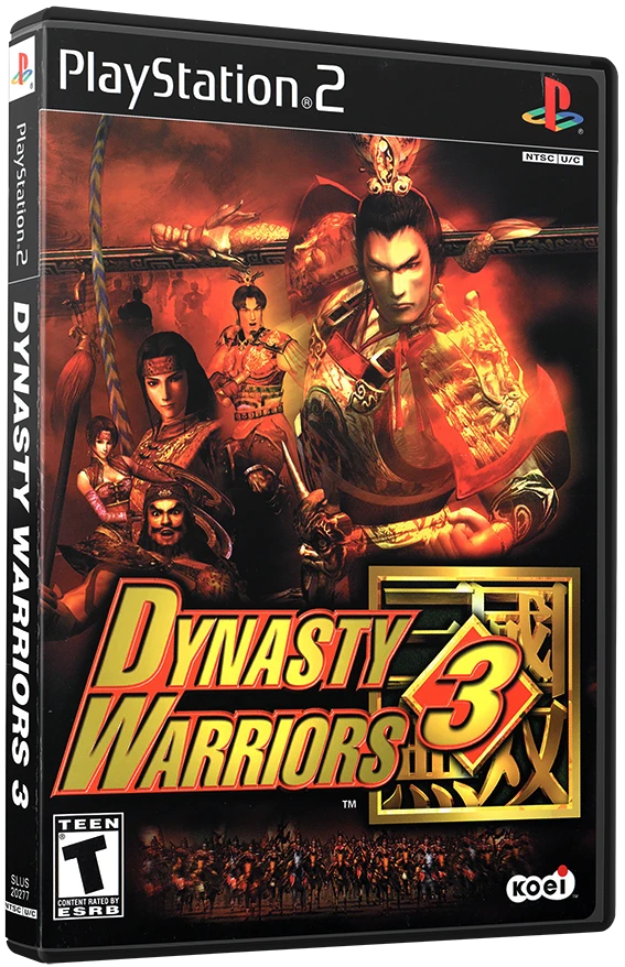 Dynasty Warriors 3 box art