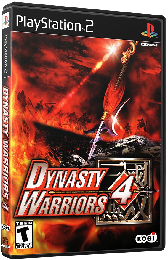 Dynasty Warriors 4 box art