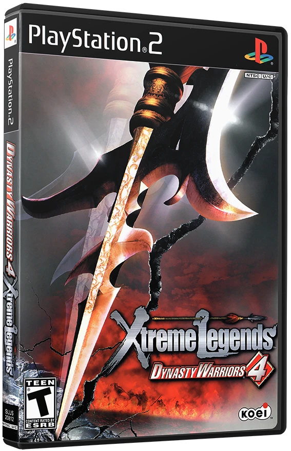 Dynasty Warriors 4 Xtreme Legends box art