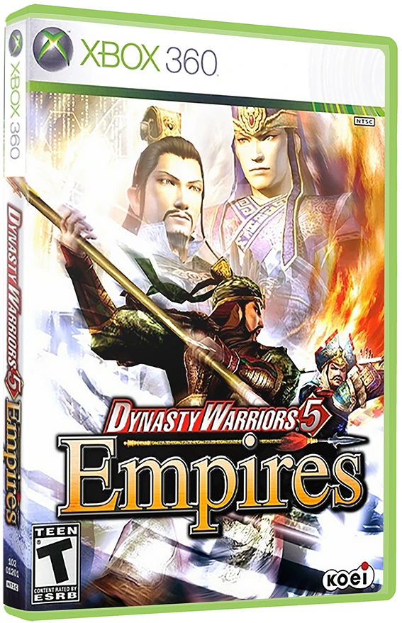 Dynasty Warriors 5 Empires box art