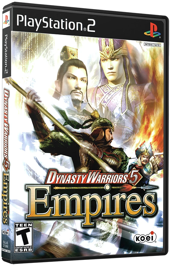 Dynasty Warriors 5 Empires box art