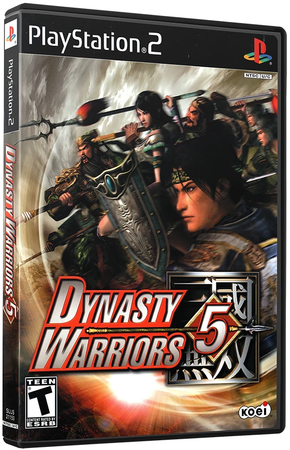 Dynasty Warriors 5 box art