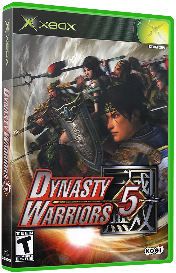 Dynasty Warriors 5 box art