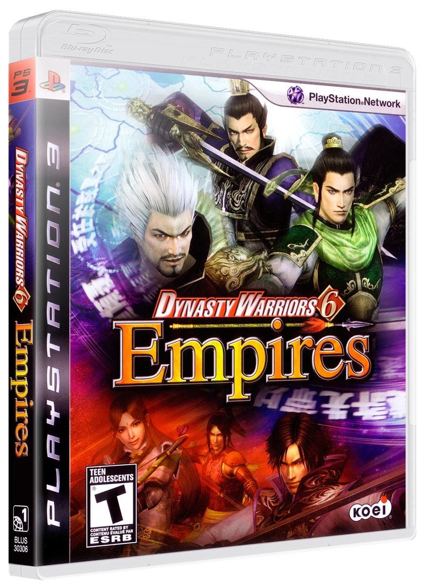 Dynasty Warriors 6: Empires box art