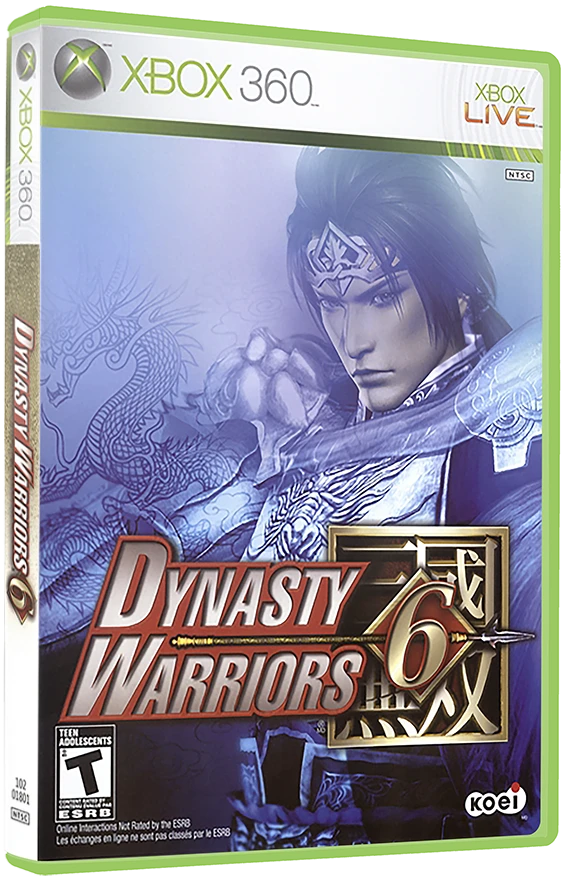 Dynasty Warriors 6 box art