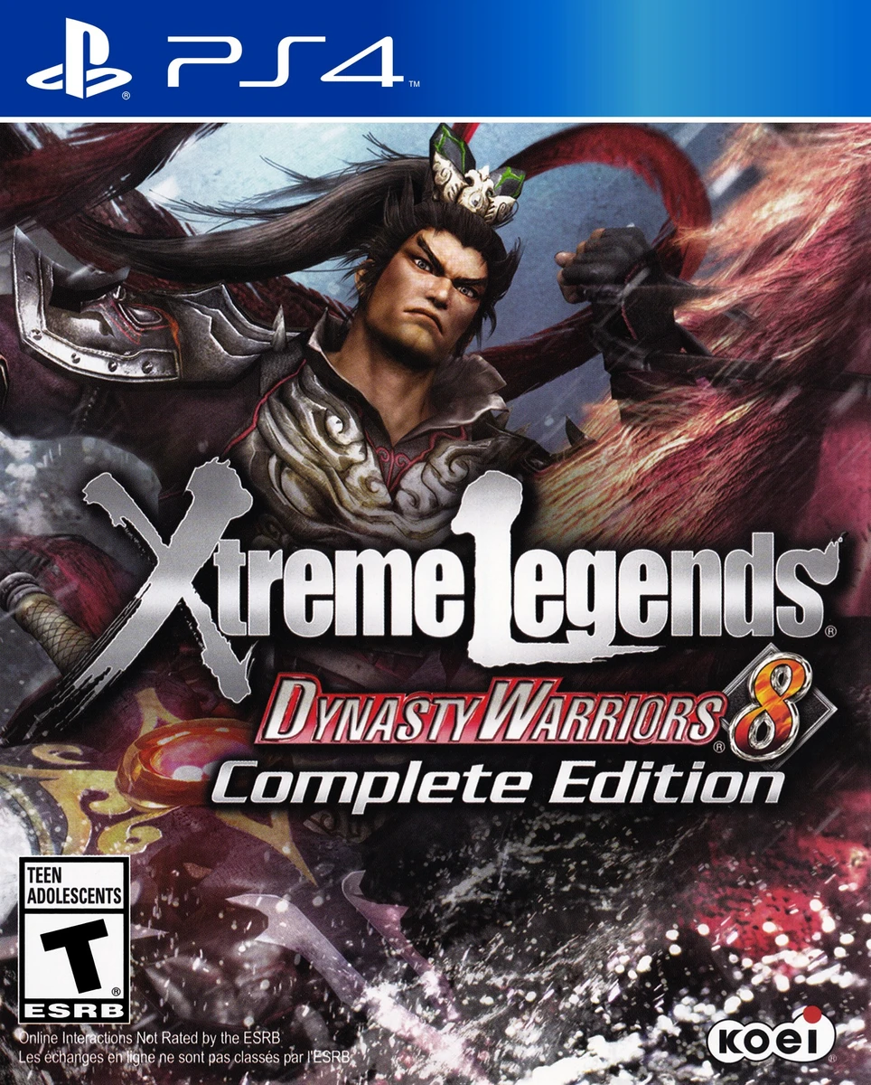 Dynasty Warriors 8: Xtreme Legends Complete Edition box art