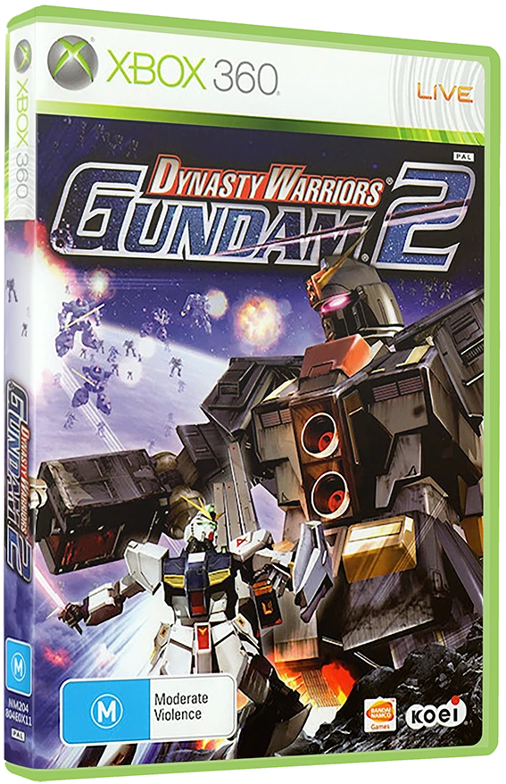 Dynasty Warriors: Gundam 2 box art