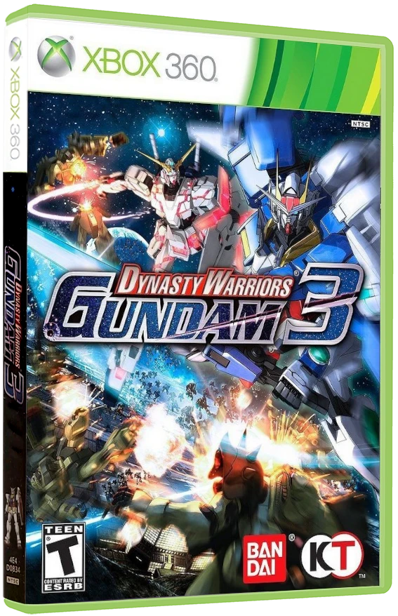 Dynasty Warriors: Gundam 3 box art