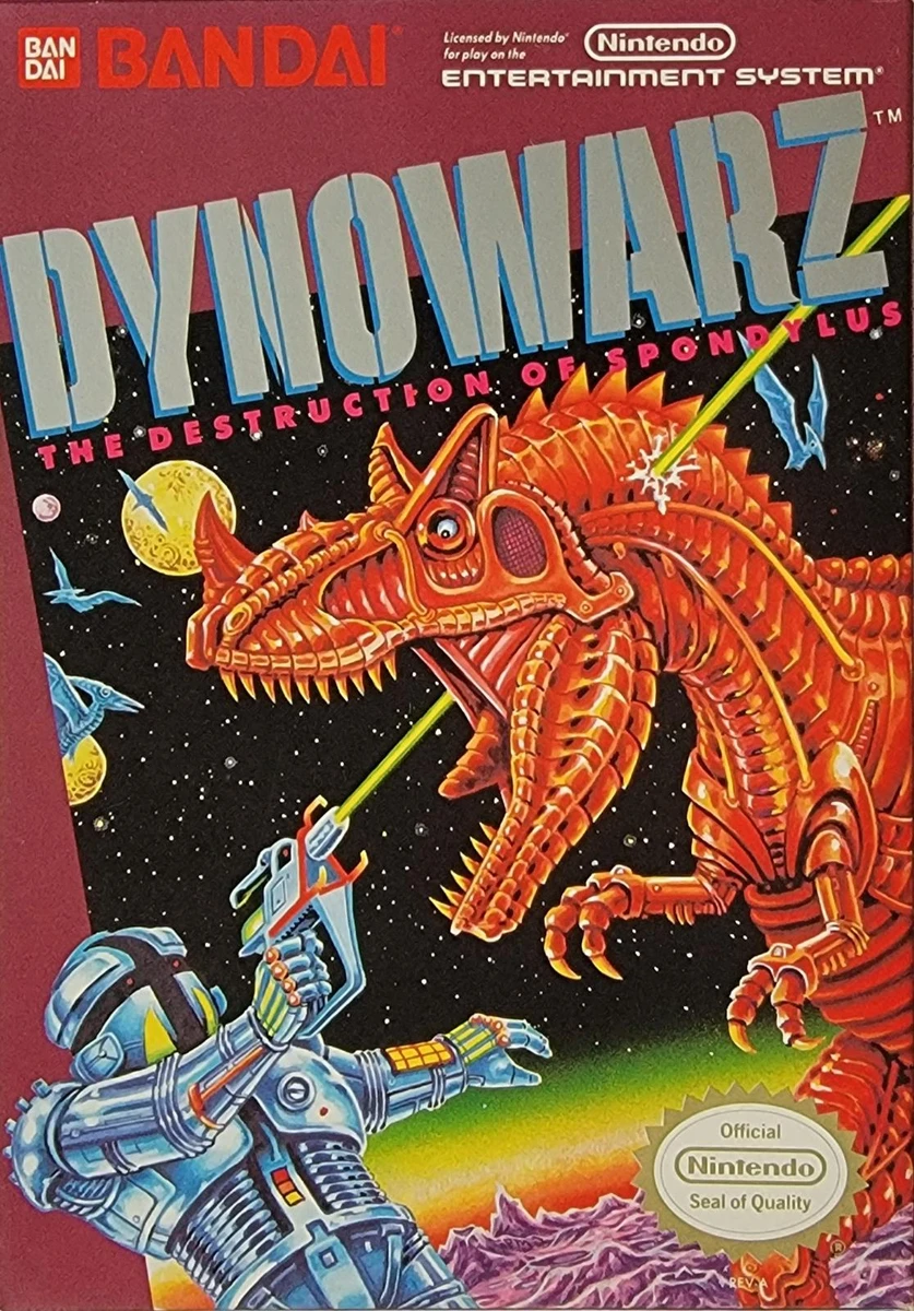 Dynowarz The Destruction of Spondylus box art