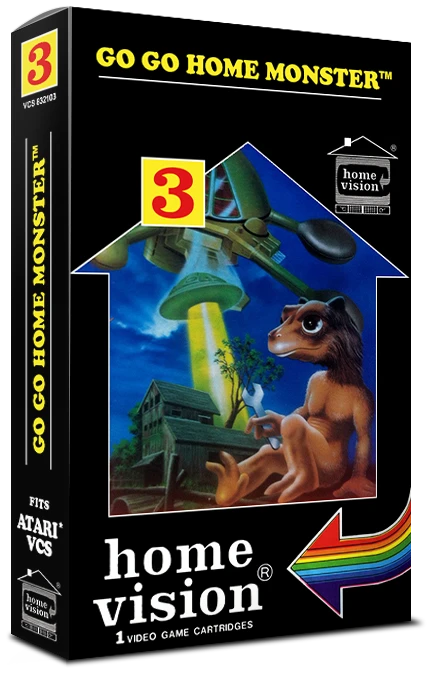 E.T. Go Home box art