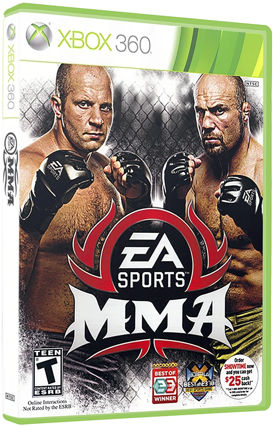 EA Sports MMA box art