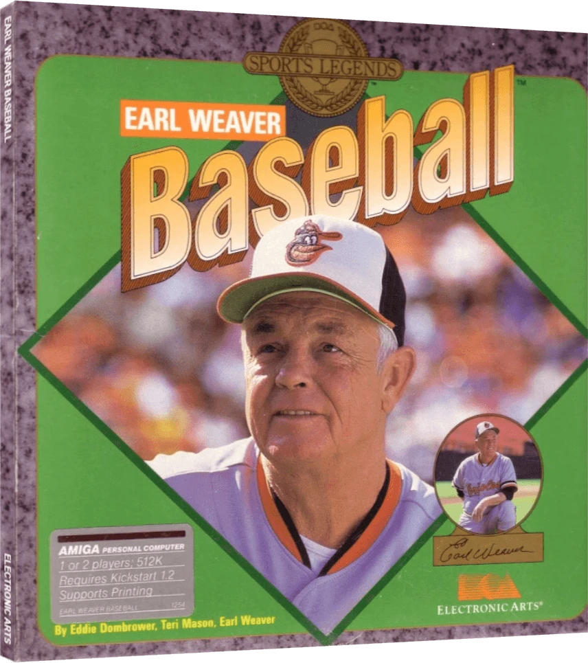 Earl Weaver Baseball box art