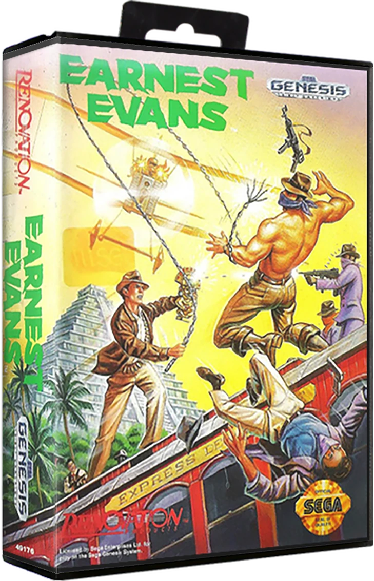 Earnest Evans box art