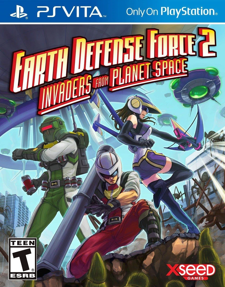 Earth Defense Force 2: Invaders From Planet Space box art