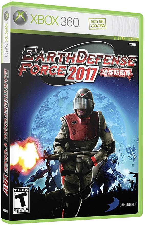 Earth Defense Force 2017 box art