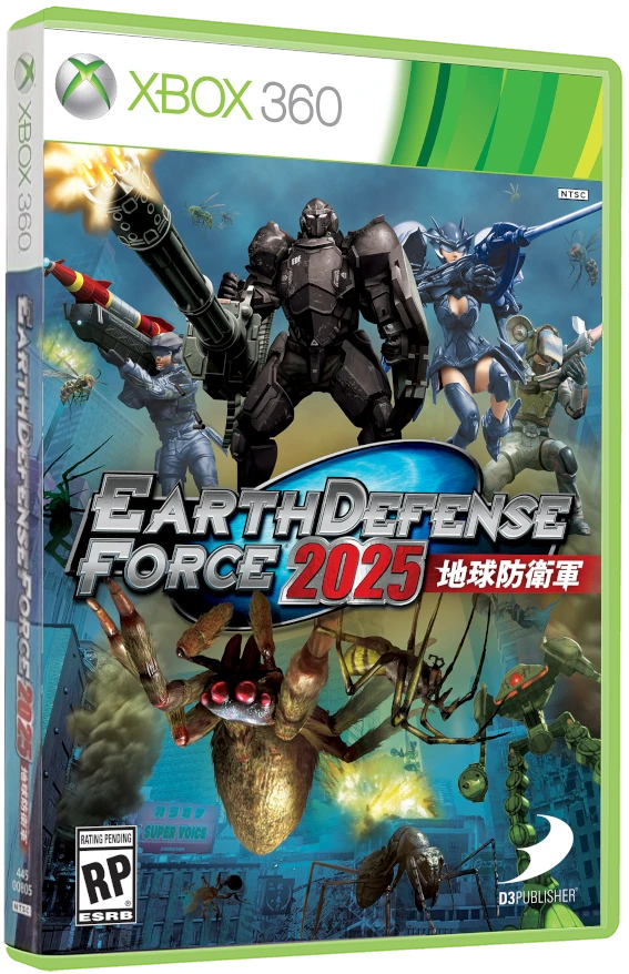 Earth Defense Force 2025 box art