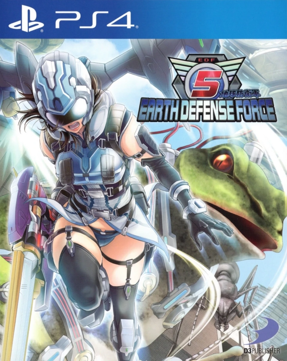 Earth Defense Force 5 box art
