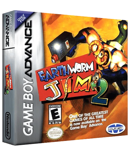 Earthworm Jim 2 box art