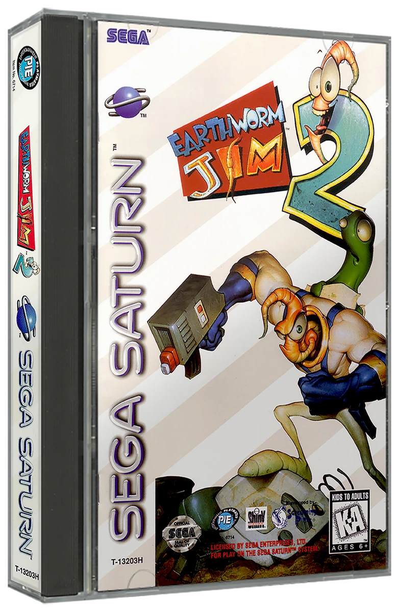 Earthworm Jim 2 box art