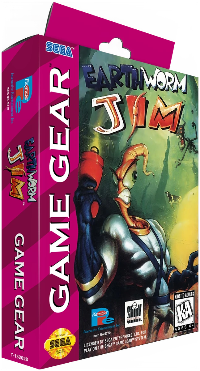 Earthworm Jim box art