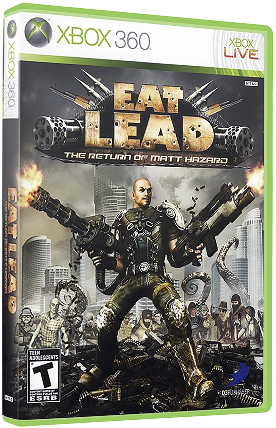 Eat Lead: The Return of Matt Hazard box art