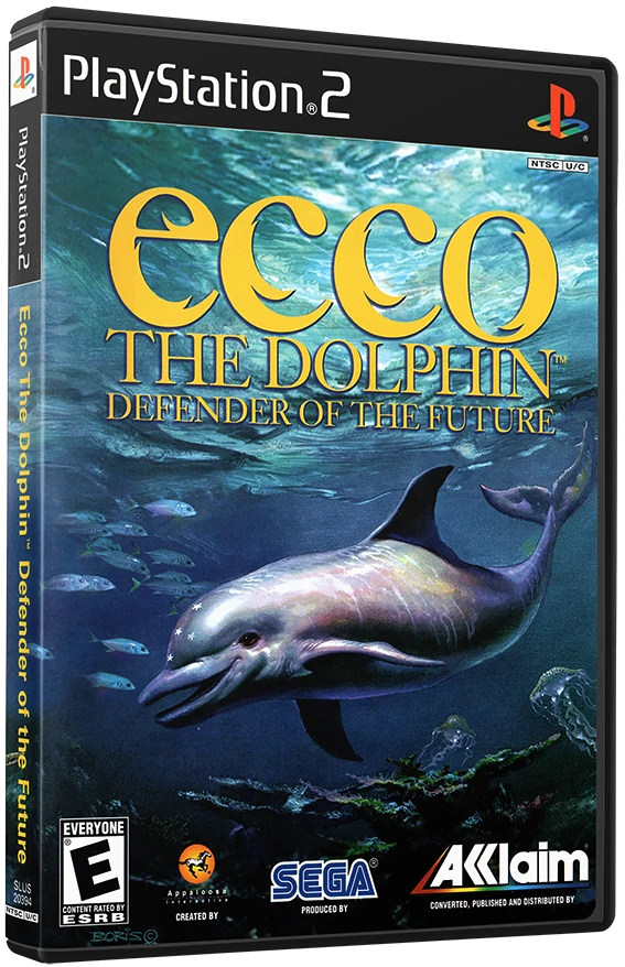 Ecco the Dolphin Defender of the Future box art