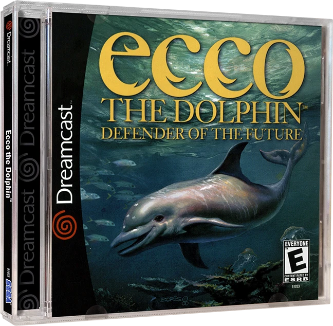 Ecco the Dolphin Defender of the Future box art