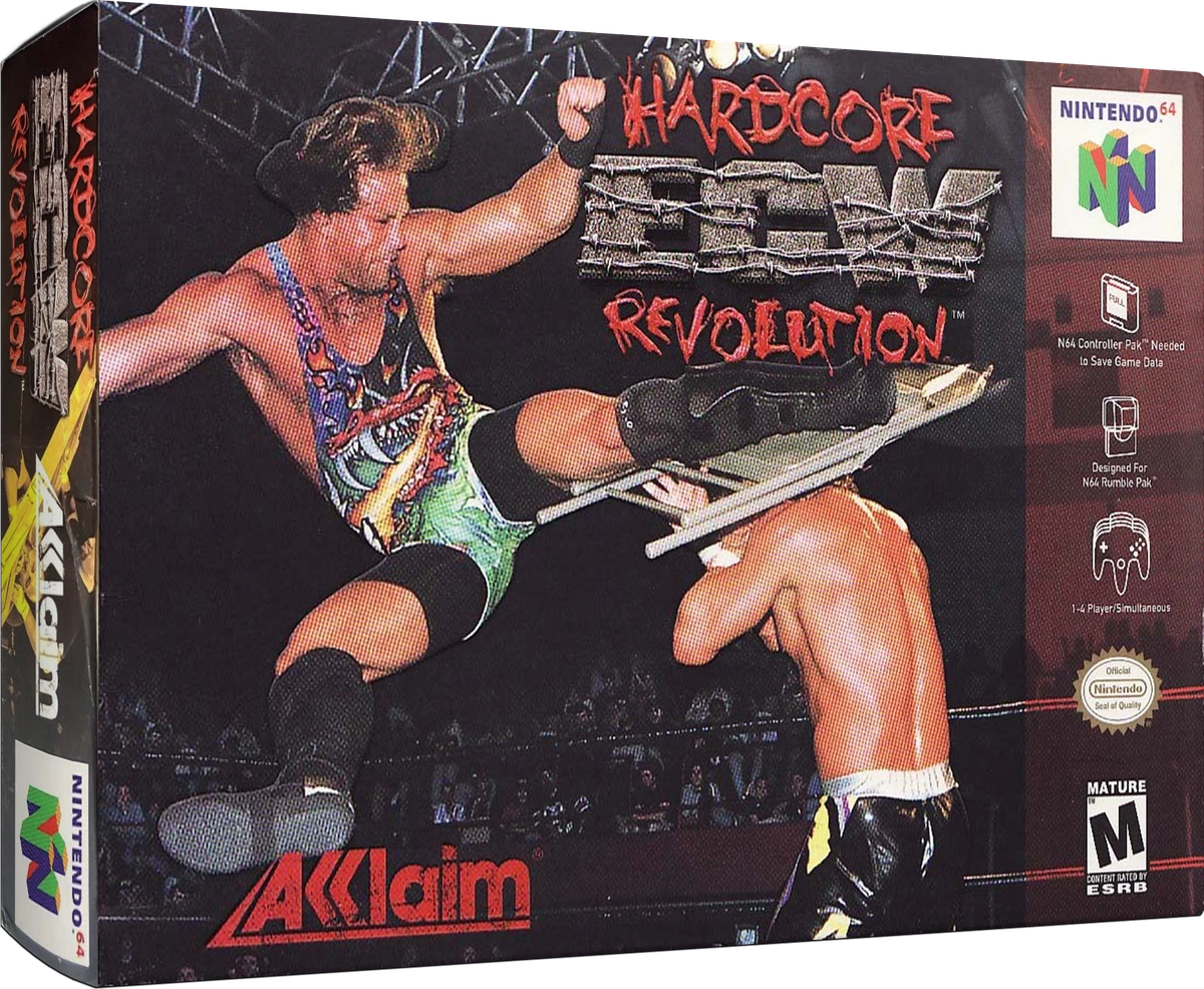ECW Hardcore Revolution box art