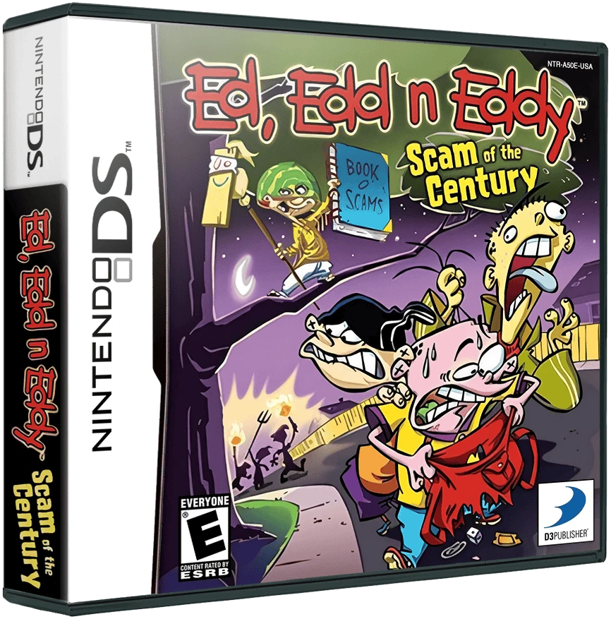 Ed, Edd n Eddy: Scam of the Century box art