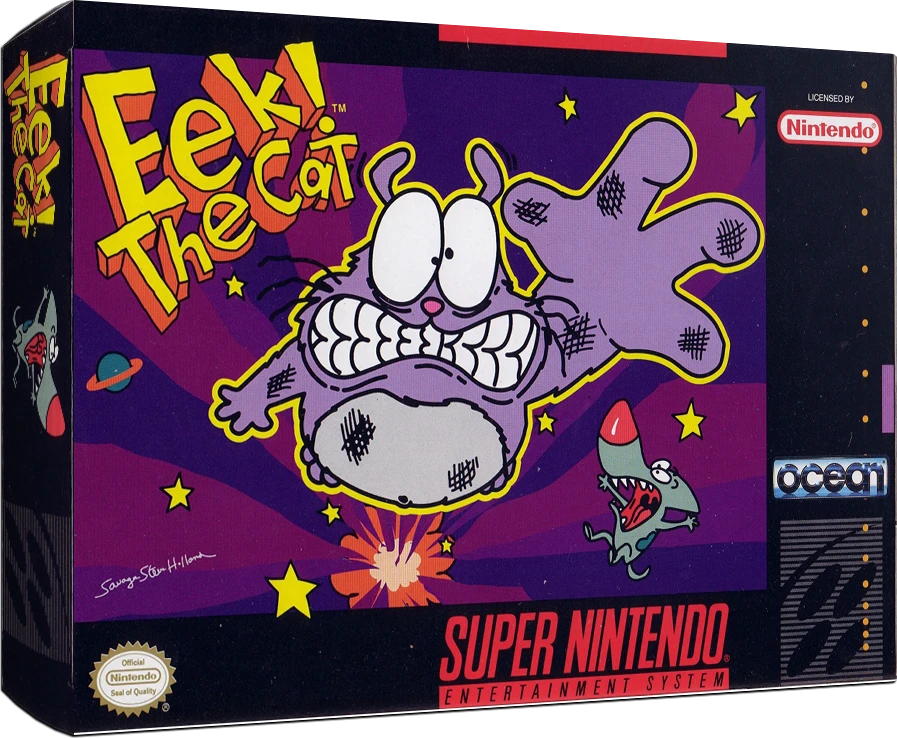 Eek The Cat box art