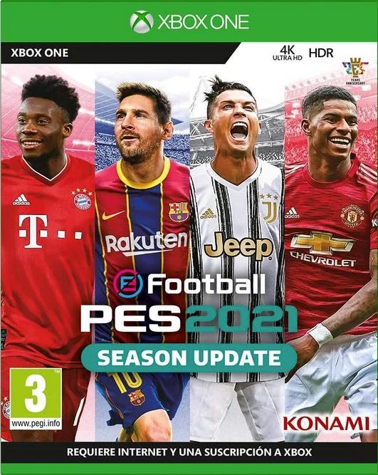 eFootball PES 2021 box art