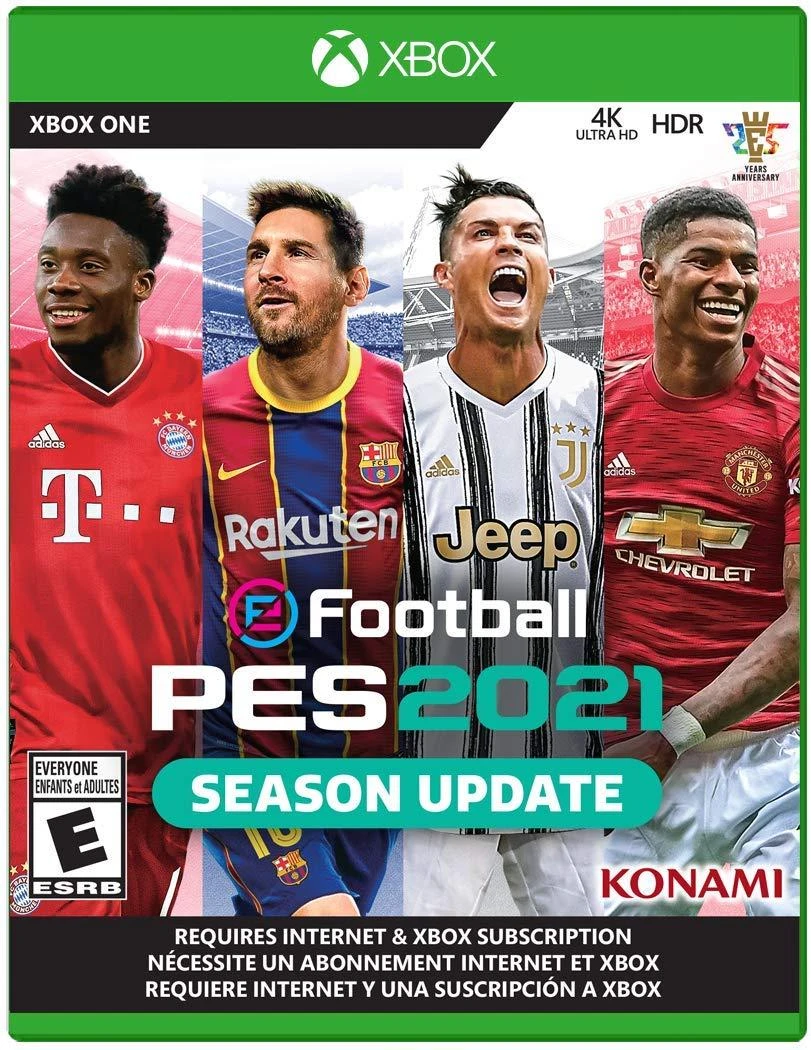 eFootball PES 2021 box art