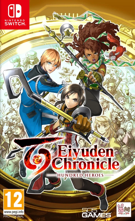 Eiyuden Chronicle: Hundred Heroes box art