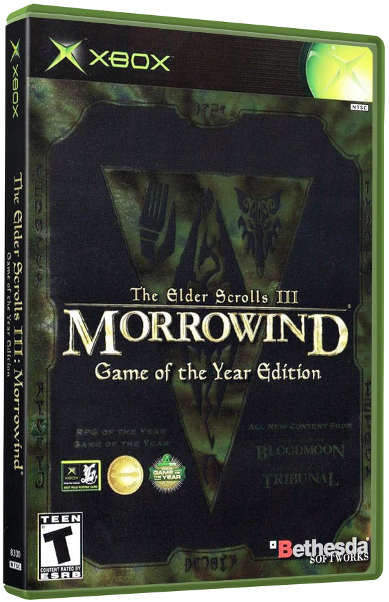 Elder Scrolls III: Morrowind [Game of the Year Edition] box art