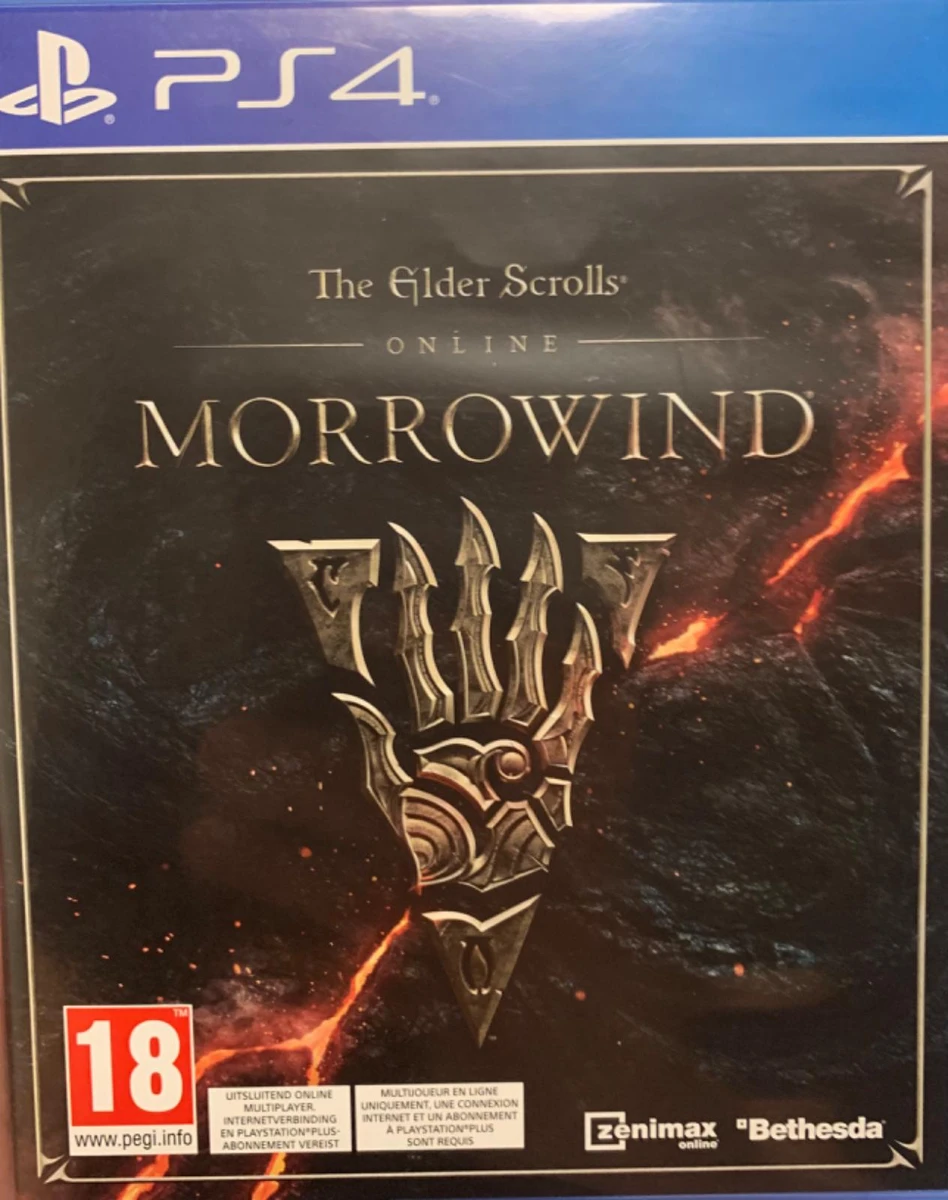 Elder Scrolls Online Morrowind box art