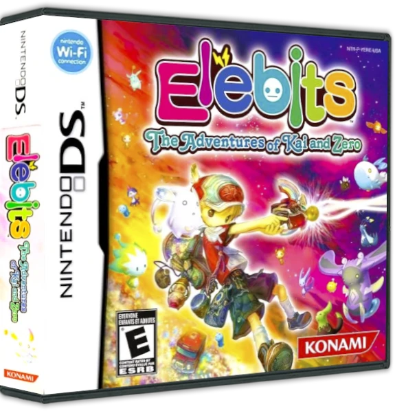 Elebits The Adventures of Kai and Zero box art