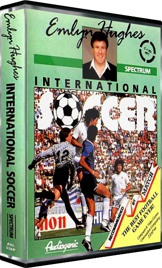 Emlyn Hughes International Soccer box art
