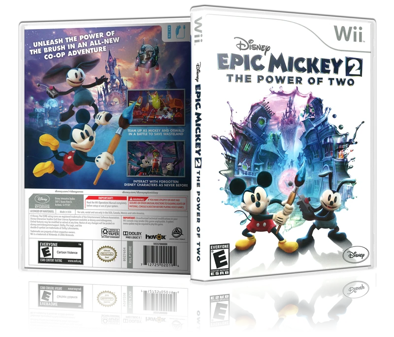 Epic Mickey 2: The Power of Two box art